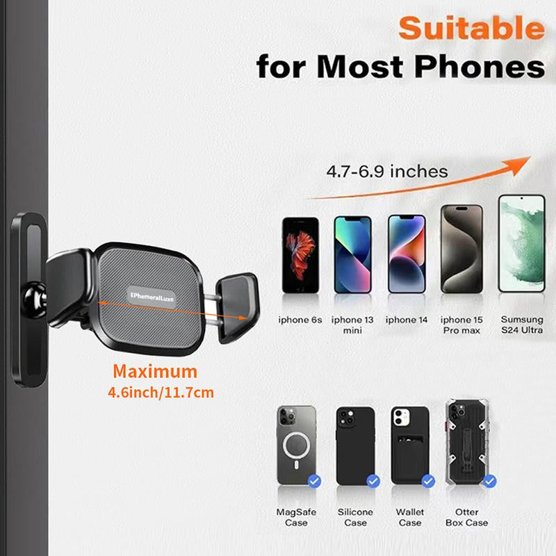 Gym Magnetic Phone Mount, 360 Degree Adjustable Magnetic Phone Holder for Gym Attach to Metal Surface, Fitness Equipment Accessories for Home Gym Smartphone Cellphone Stand